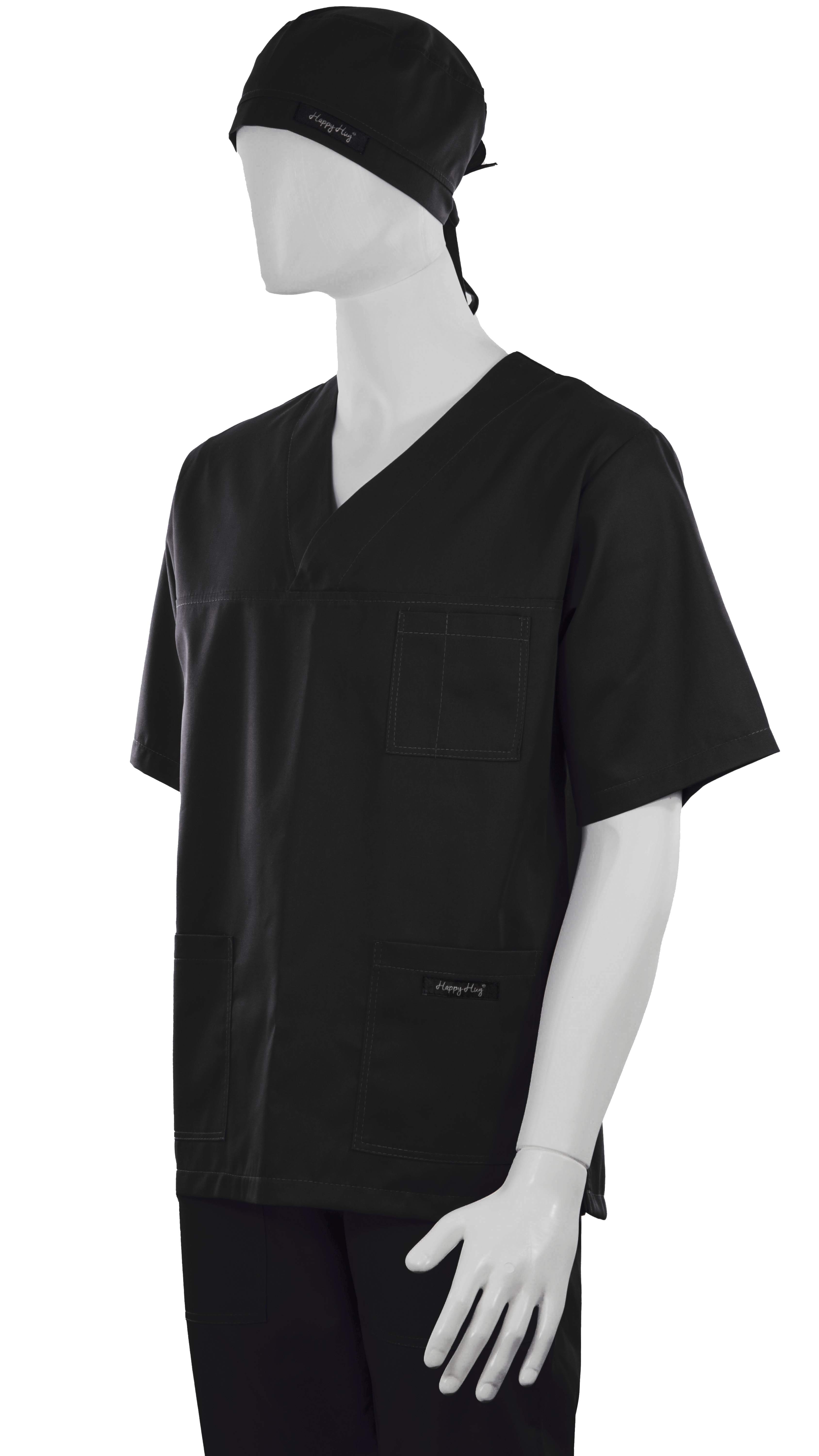 Costum Medical Unisex negru [3]