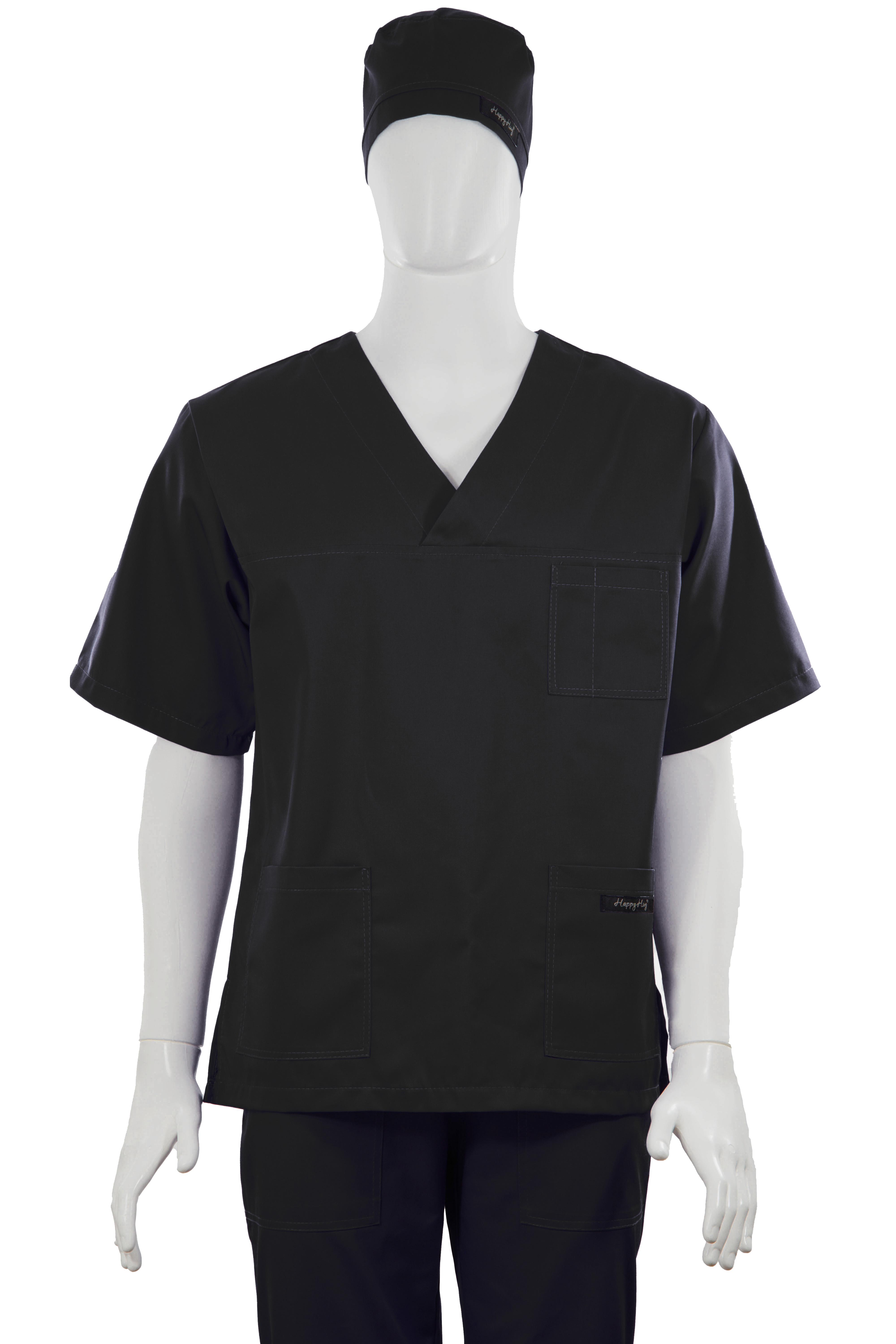 Costum Medical Unisex negru [5]